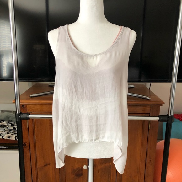 Free People flowy open back Top - Picture 3 of 11